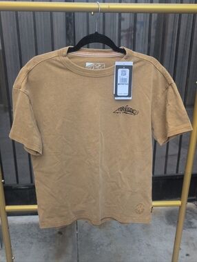 Men's Converse x IRAK NYC Gold Standard T-shirt- Amber Brown Size 3XS